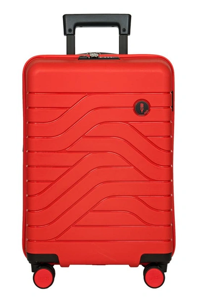 Bric's 21" Expandable Carry-on Spinner In Red