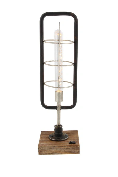 Sonoma Sage Home Black Metal Industrial Lantern