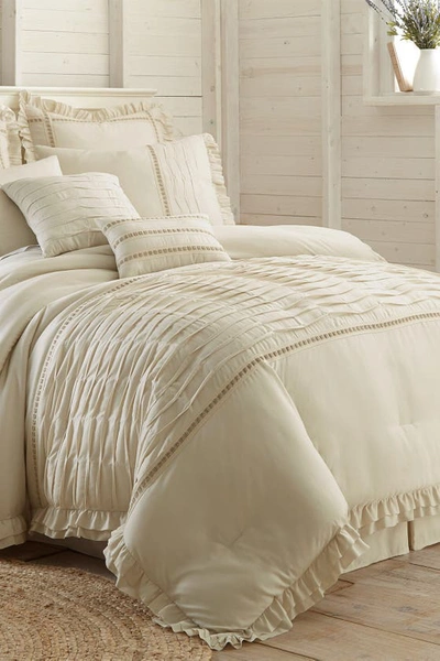 Modern Threads King Antonella Comforter Set In Champagne