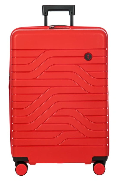 Bric's By Ulisse 28 Inch Spinner Suitcase In Red