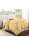 Southshore Fine Linens Vilano Down Alternative Comforter In Gold