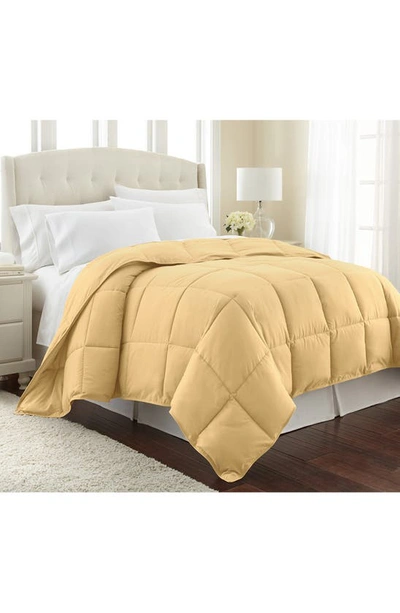 Southshore Fine Linens Vilano Down Alternative Comforter In Gold