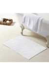 Modern Threads Turkish Cotton Reversible Bath Rug In White