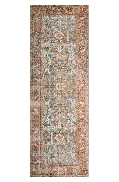 Loloi Ii Layla Rug In Ocean / Rust