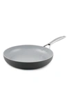 GREENPAN GREENPAN PARIS 10-INCH ANODIZED ALUMINUM CERAMIC NONSTICK FRYING PAN