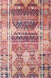 Loloi Layla Collection Rug In Magenta / Multi