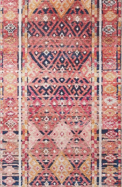Loloi Layla Collection Rug In Magenta / Multi