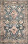 Loloi Ii Skye Collection Rug In Sea / Rust