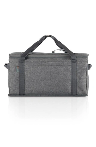 Picnic Time 64-can Collapsible Cooler In Heathered Gray