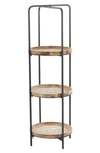 Sonoma Sage Home Round Corner Shelf In Brown