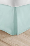 Homespun Premium Pleated Dust Ruffle Bed Skirt In Aqua