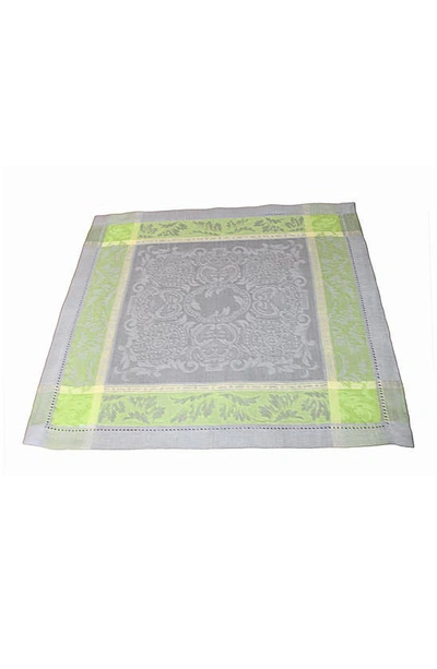 French Home Linen Arboretum Napkins In Shades Of Grey And Green