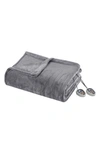 Beautyrest Heated Blanket In Grey