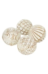 Sonoma Sage Home Decorative Balls In White
