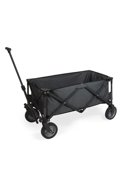 Oniva A Picnic Time Brand Oniva Adventure Wagon Portable Utility Wagon In Grey
