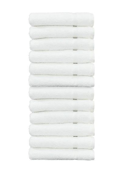 Linum Home Textiles Denzi Washcloths In White