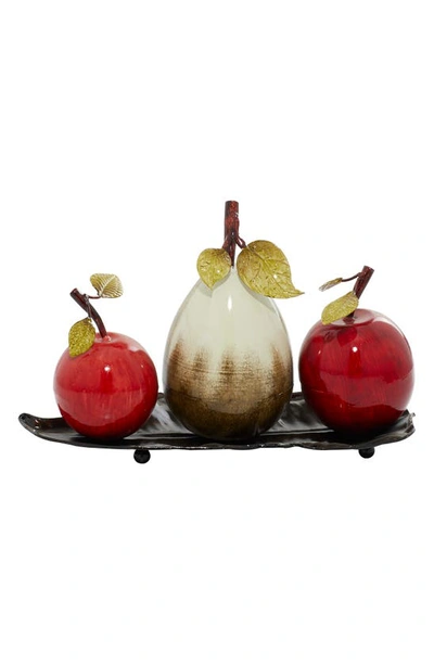 Sonoma Sage Home Multi Metal Fruit Sculpture