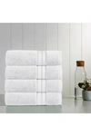 Modern Threads Spunloft Bath Towel In White