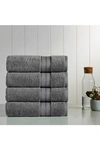 Modern Threads Spunloft Bath Towel In Charcoal