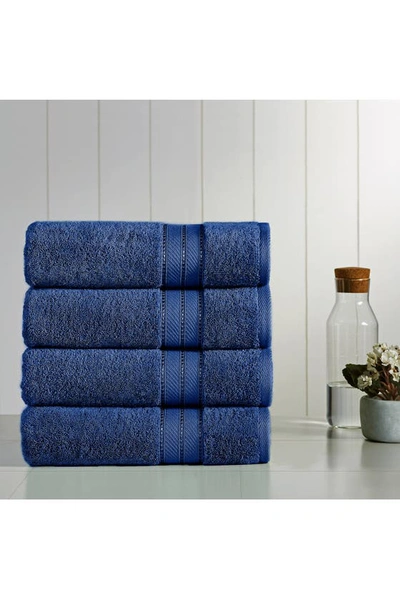 Modern Threads Spunloft Bath Towel In Navy