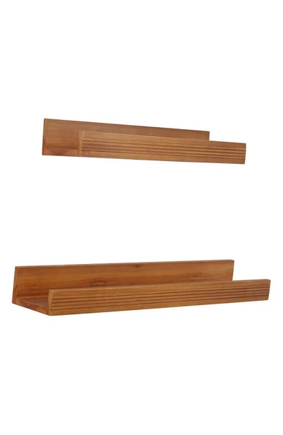 Sonoma Sage Home Sonoma Sage Wooden Wall Shelves In Brown