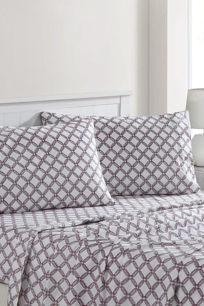 Modern Threads Printed 4-piece Sheet Set In Cara