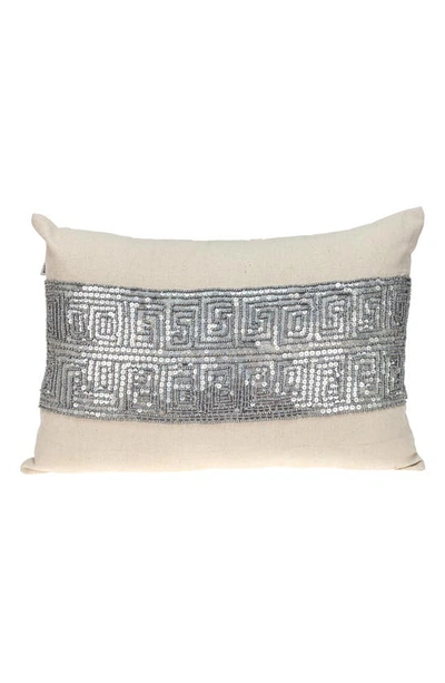 Parkland Collection Misty Decorative Accent Pillow <br /> In Beige