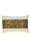 Parkland Collection Misty Decorative Accent Pillow In Off White