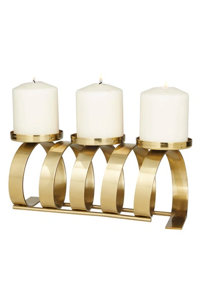 Vivian Lune Home Gold-tone Stainless Steel Candle Holder