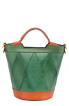 Old Trend Women's Genuine Leather Primrose Mini Tote Bag In Green