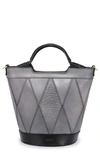 Old Trend Women's Genuine Leather Primrose Mini Tote Bag In Grey