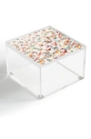 DENY DESIGNS NINOLA DESIGN BUTTERFLIES WATERCOLOR ACRYLIC BOX