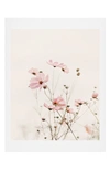 Deny Designs Monika Strigel Cosmea Dancing Art Print In Multi