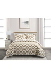 CHIC CHIC ARTHUR GEO PRINT 7-PIECE QUILTED COMFORTER SET