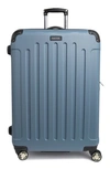 Kenneth Cole Reaction Renegade 28" Lightweight Hardside Expandable Spinner Luggage In Granite Blue