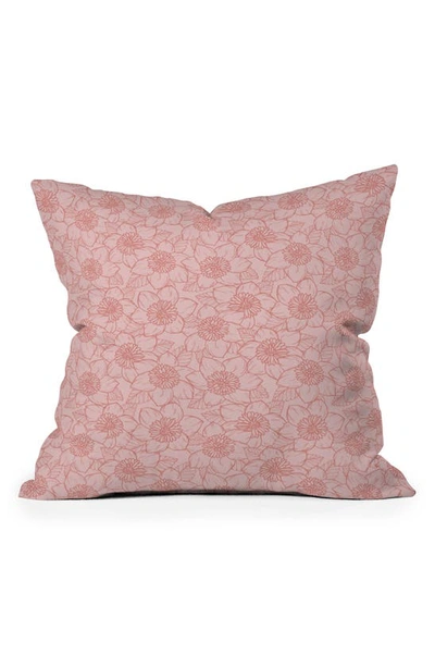 Deny Designs Avenie Spring Garden Collection Throw Pillow In Multi