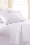 Southshore Fine Linens Southshore Essentials Double Brushed 100 Gsm Sheet Set In Bright White