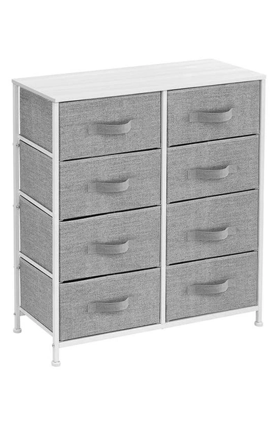 Sorbus 8-drawer Dresser In White