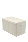 Sorbus Beige Storage Fabric Toy Chest In Beige