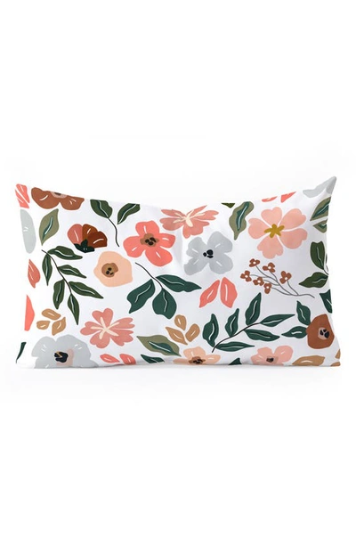 Deny Designs Marta Barragan Camarasa Simple Oblong Pillow In Multi