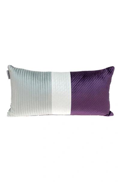 Parkland Collection Hiro Throw Pillow In Purple