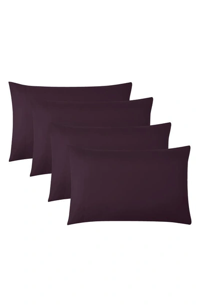 Southshore Fine Linens 4 Piece Pillow Case Set In Purple