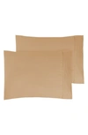 Southshore Fine Linens Pleated Pillow Cases In Taupe