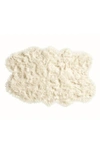 Luxe Gordon Faux Fur Throw In Off White