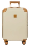 Bric's Amalfi 21" Carry-on Spinner Suitcase In Cream/ Tan