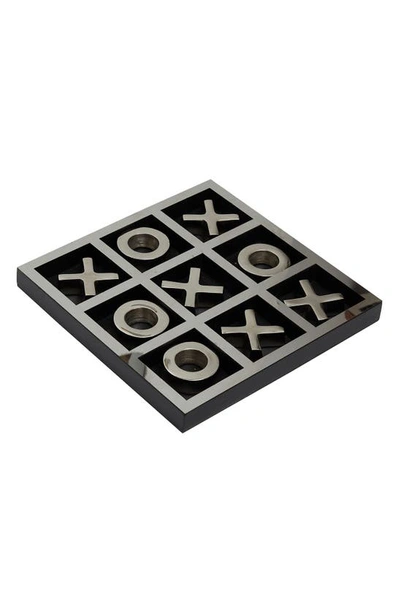 Vivian Lune Home Tic Tac Toe Game In Silver