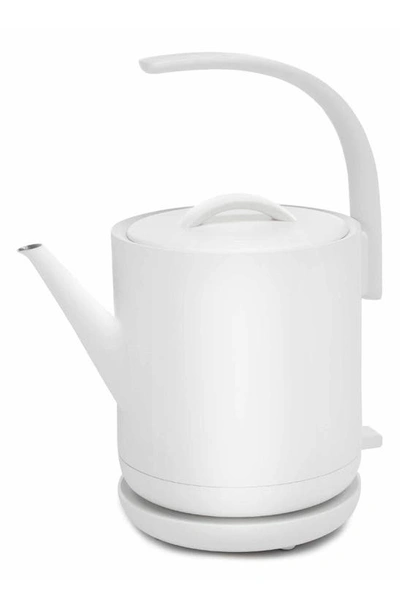 Chefwave Electric Lightweight Pour-over Kettle For Coffee And Tea In White