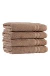 Linum Home Textiles Denzi Turkish Cotton Hand Towel In Latte