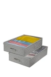 Sorbus Grey Storage Closet Organizer In Grey