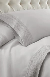 Modern Threads California King Crochet Lace 4-piece Sheet Set In Gray